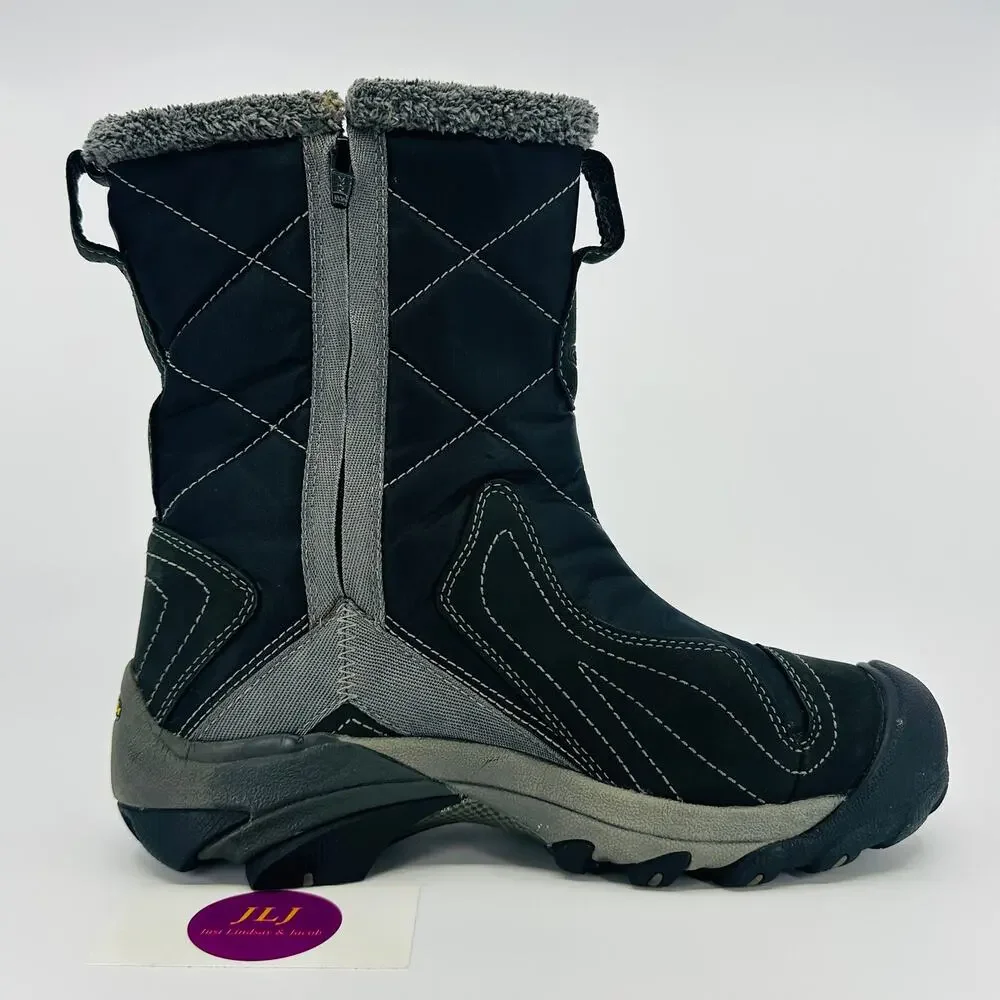 KEEN Women's Betty Quilted Nylon Insulated Winter Snow Boots 1004363 Size 9